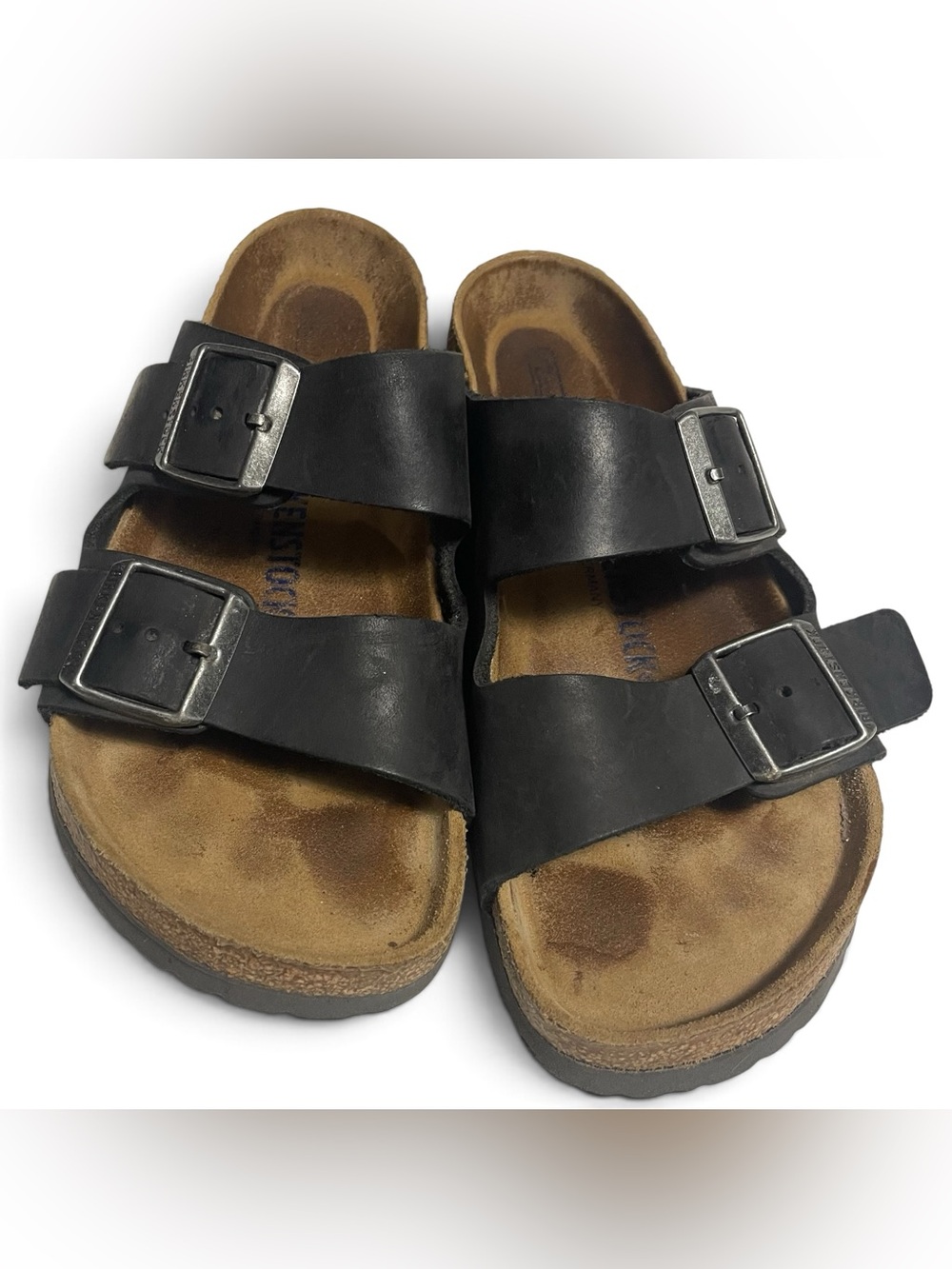Birkenstock Black Two-Buckle Kids Sandals